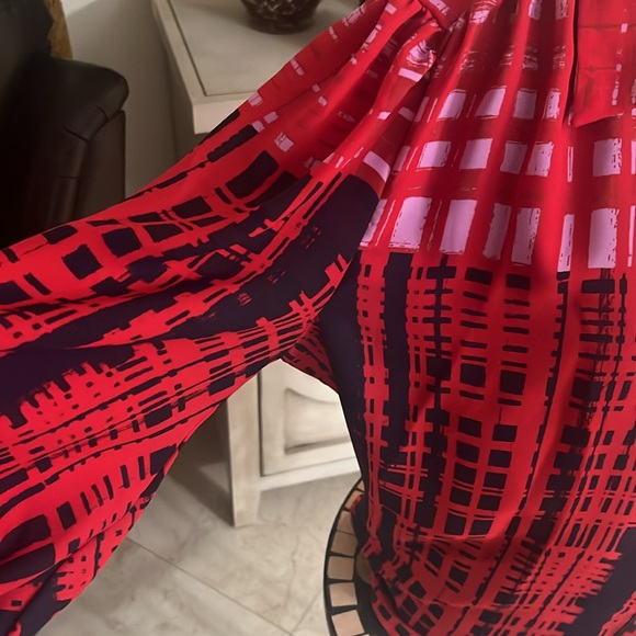 Long sleeve multi-color blouse by Eva Mendez - Picture 4 of 5